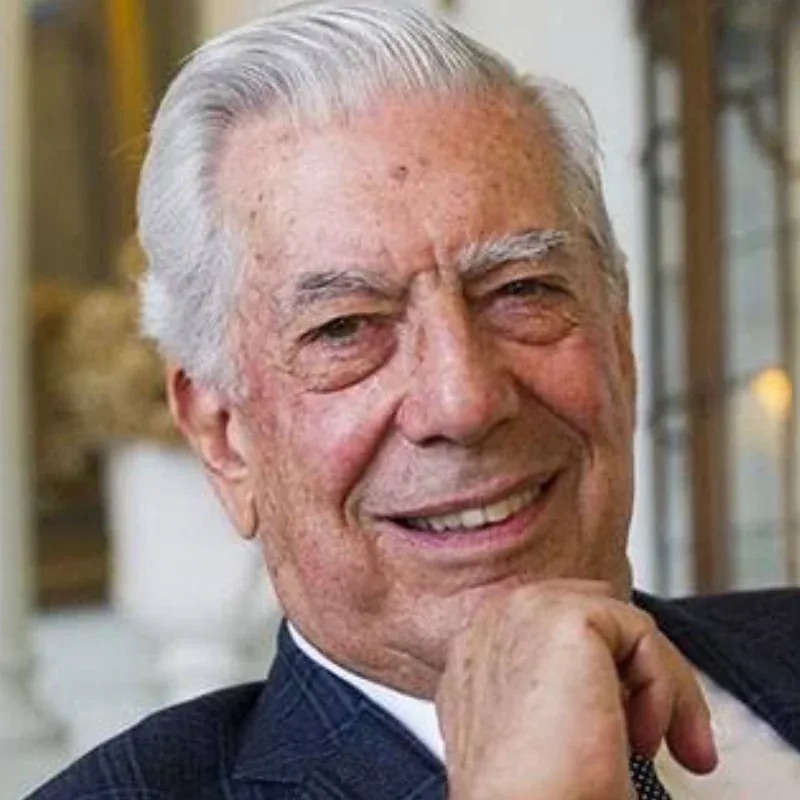 Fotografía de Mario Vargas Llosa